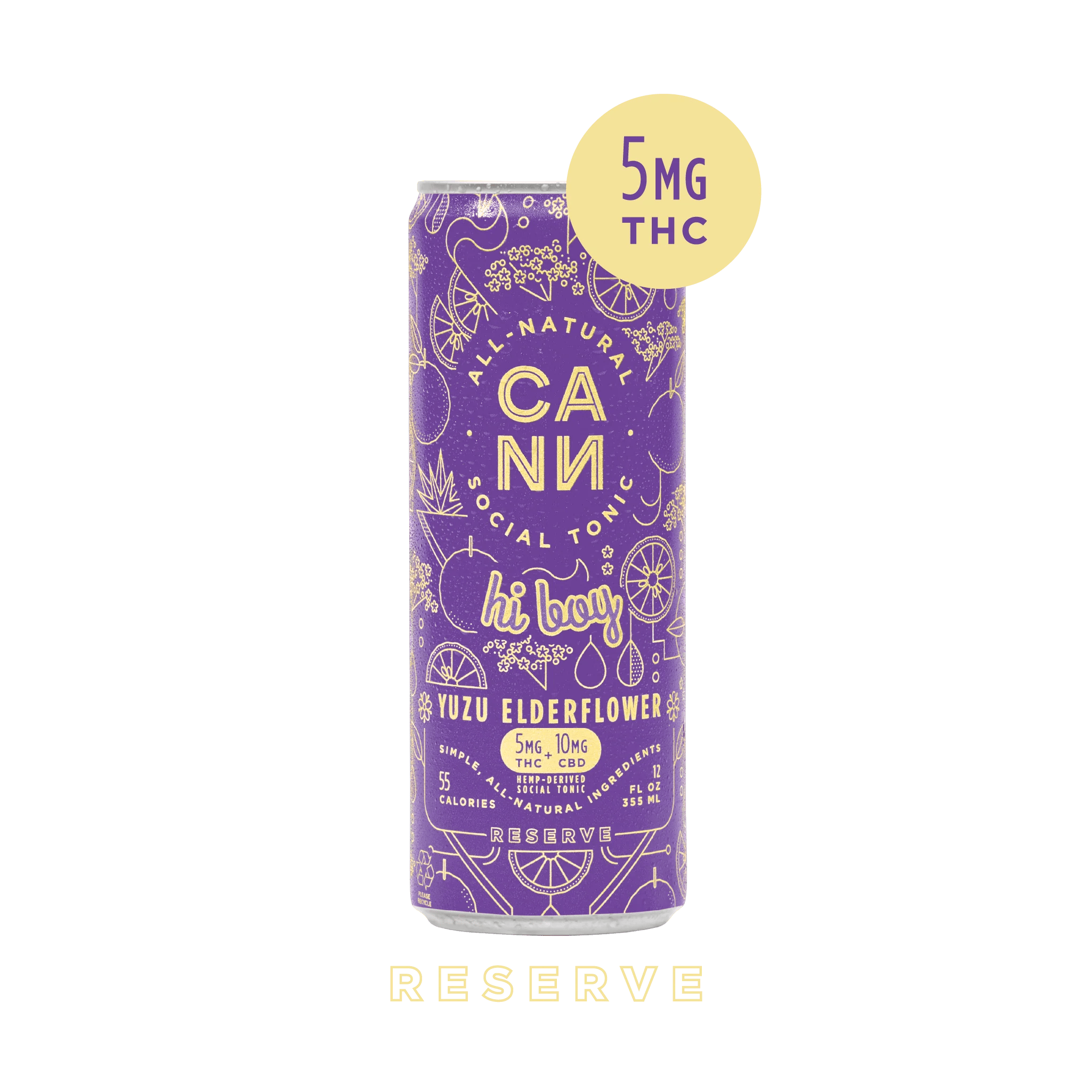 Cann — Hi Boys Yuzu Elderflower
