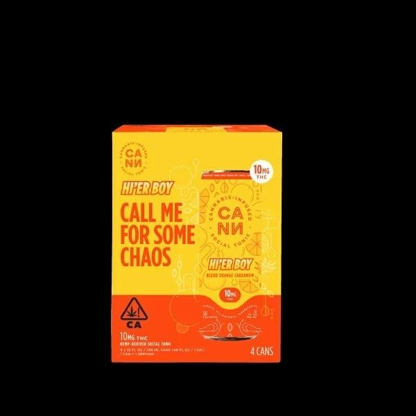CANN - Hi'er Boys Blood Orange Cardamom 4pk