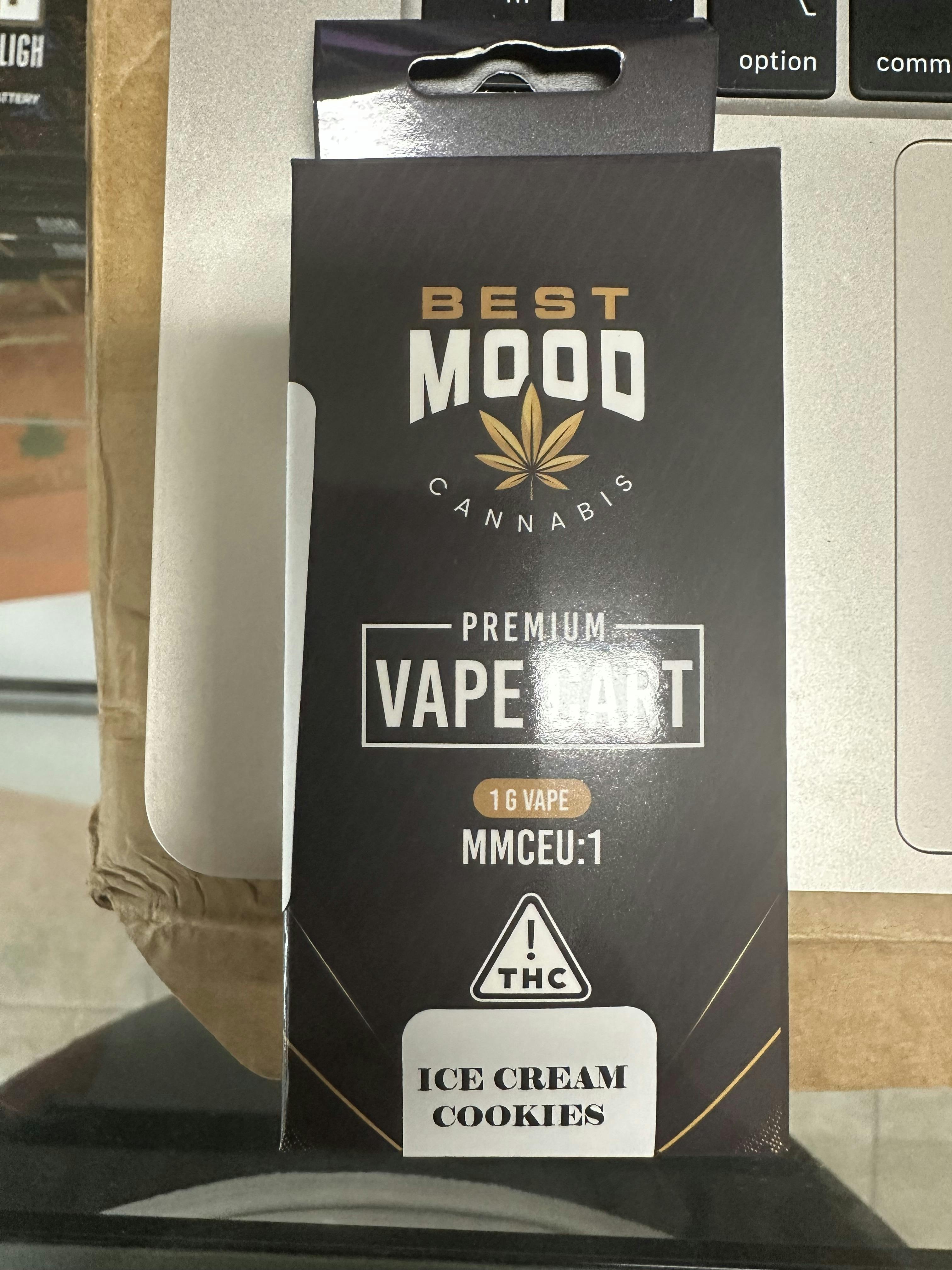 Ice Cream Cookies | 1G Vape Cart | Best Mood