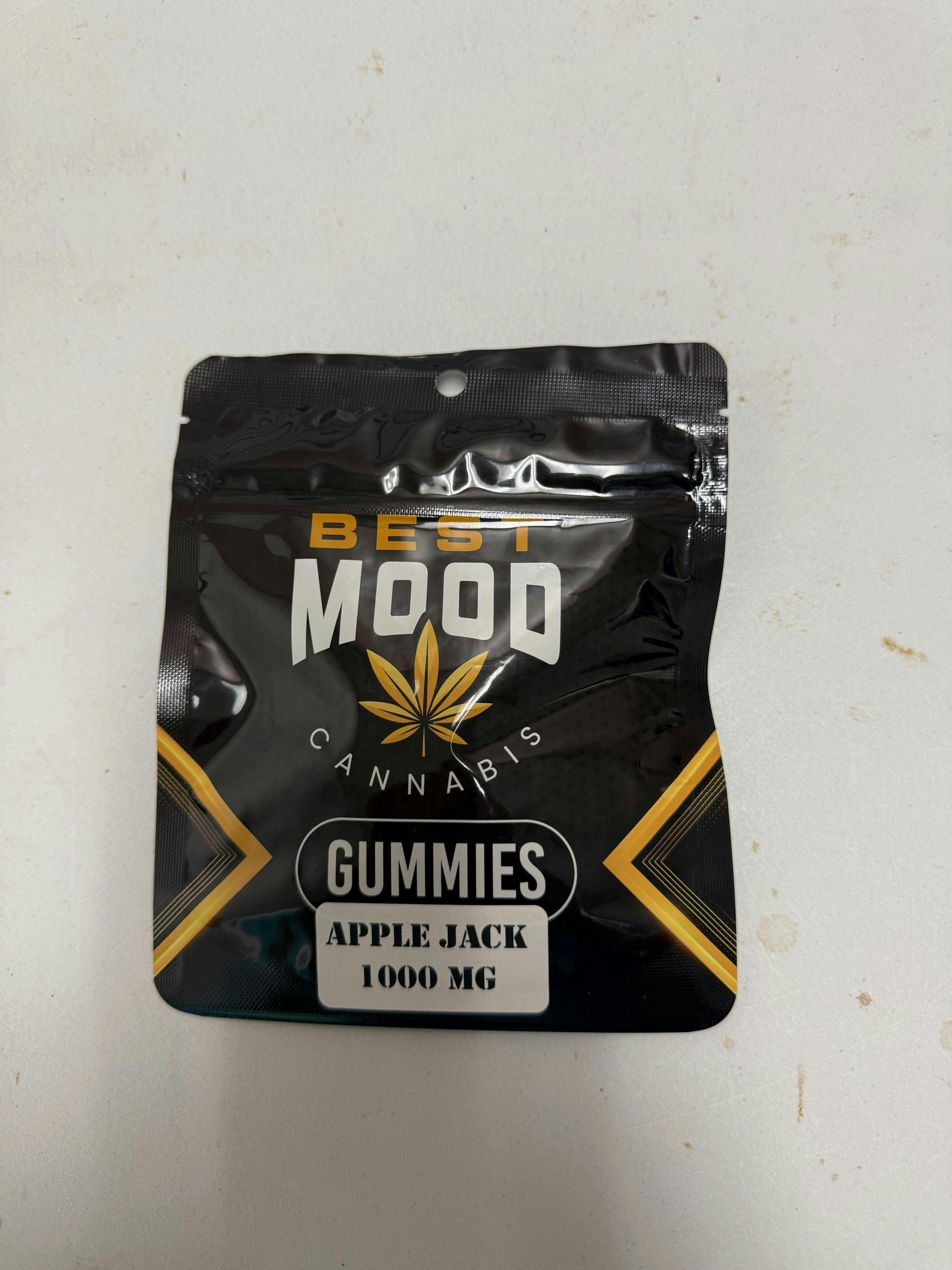 ONE THOUSAND MG BESTMOOD 1000MG APPLE JACK GUMMIES