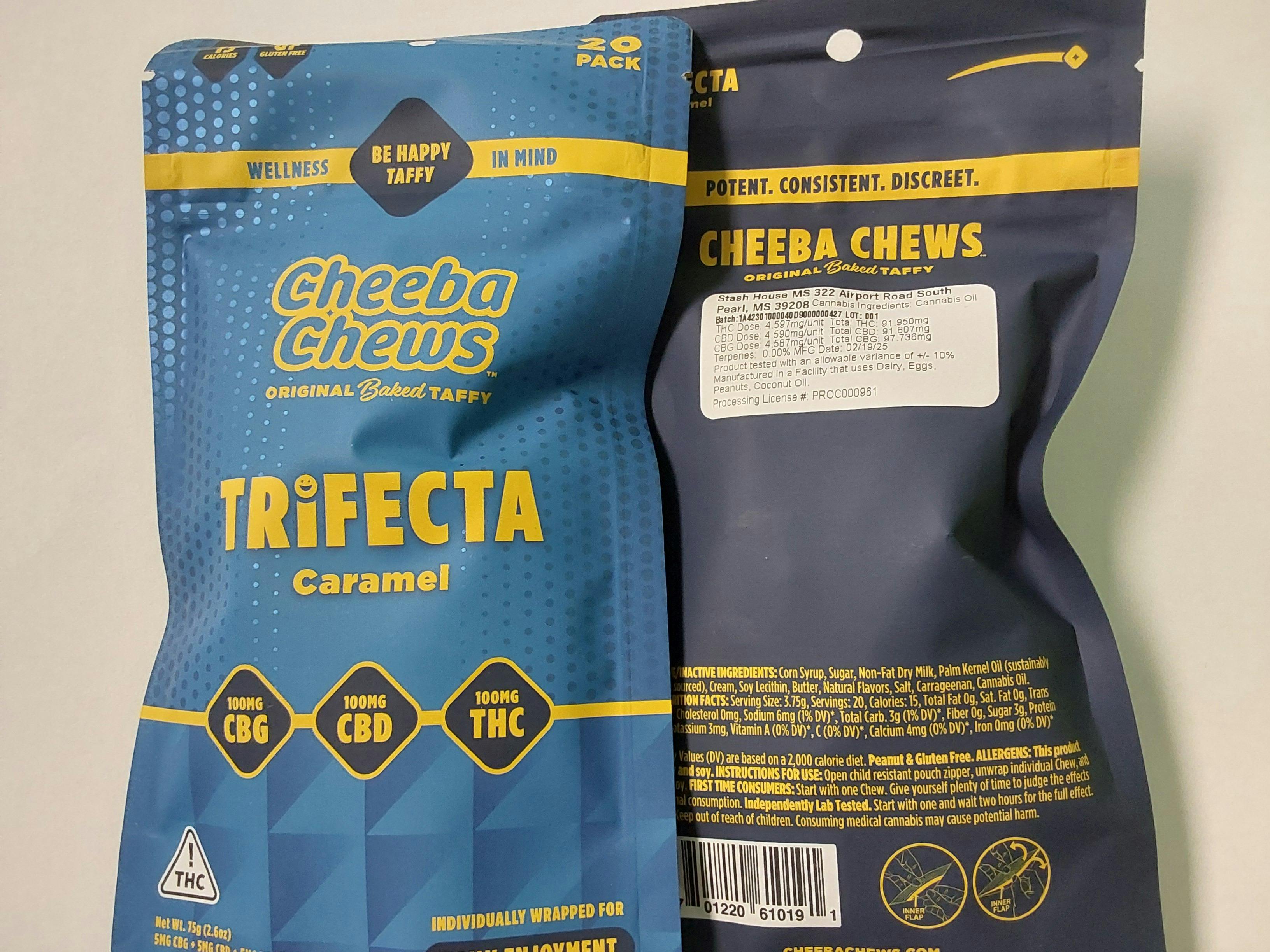 Trifecta|100mg 20pk | Cheeba Chews