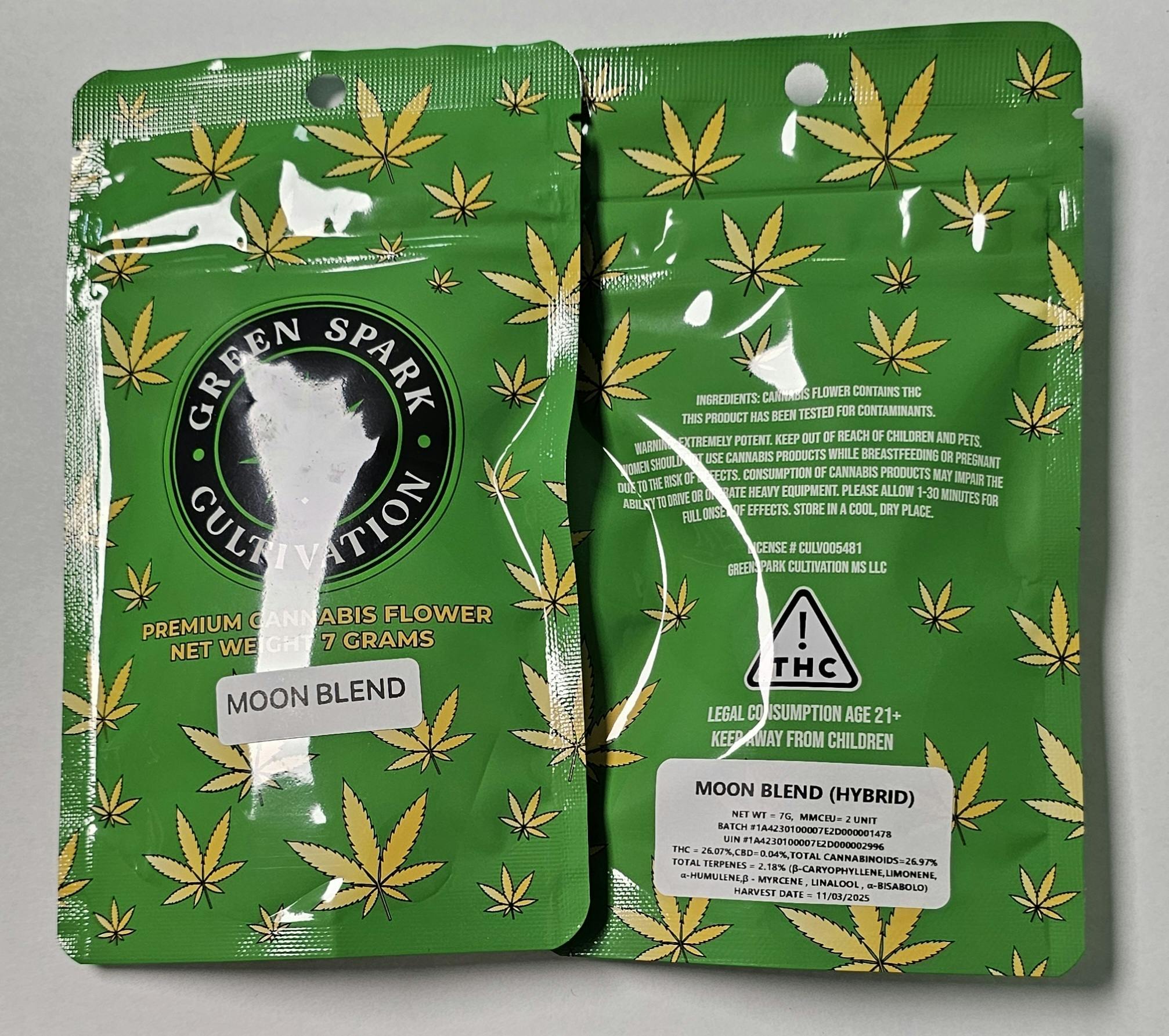 MOON BLEND | 7g Flower | GREEN SPARK