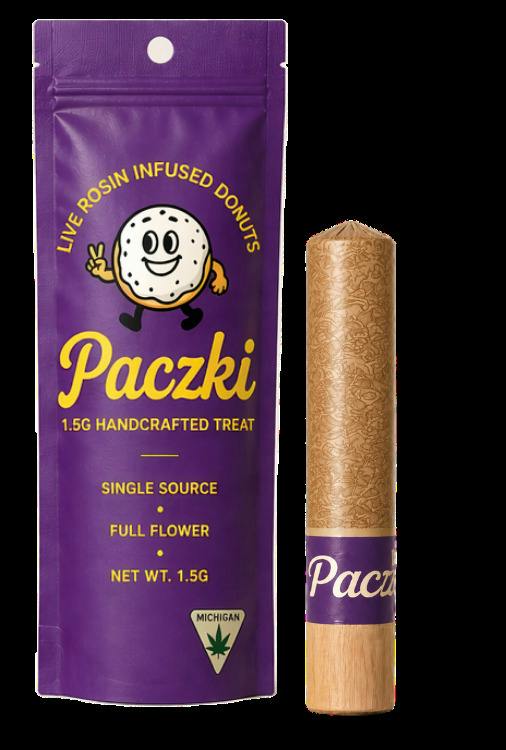 Paczki Live Rosin Donut 1.5g Biscotti Gelato x Sherb Cream Pie