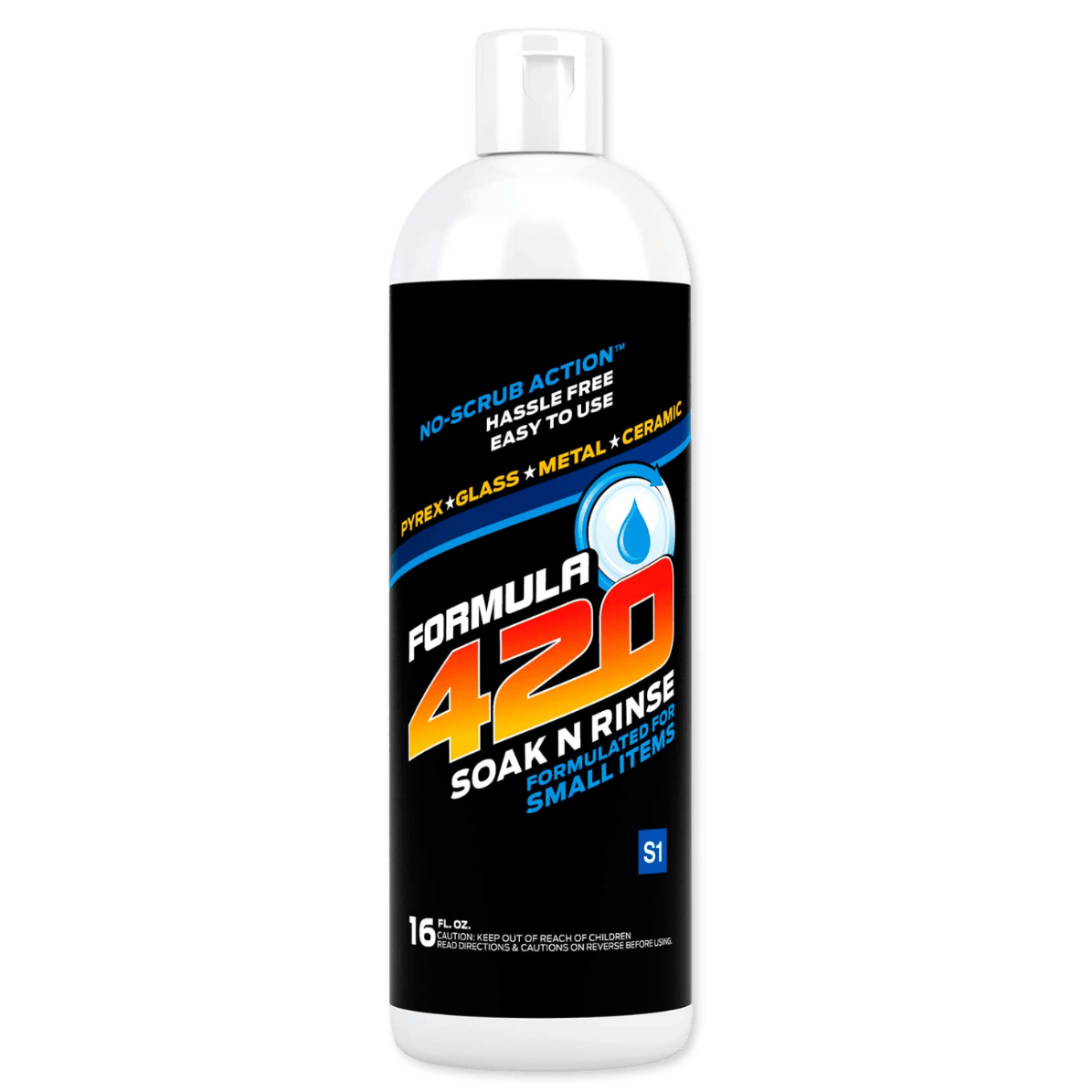 CLEANING SOLUTION | FORMULA 420 | SOAK-N-RINSE | 16OZ