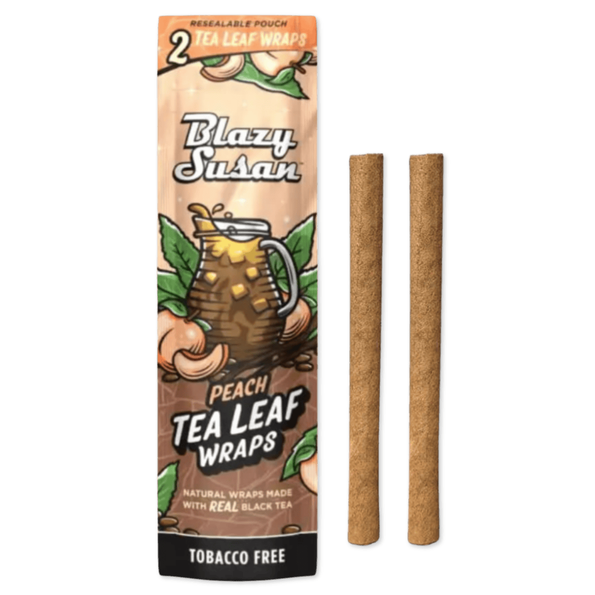 WRAPS | TEA LEAF | PEACH | 2PK