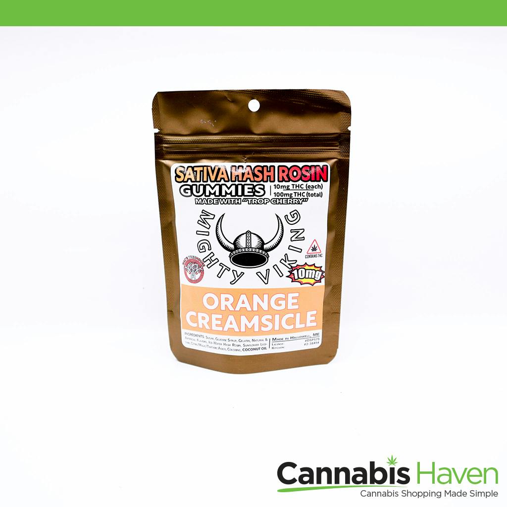 Mighty Viking HR Orange Creamsicle SAT 100mg Gummy