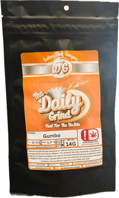 Daily Grind - (BSB) Gumbo - Indica - 22.72/1.77 - 14g