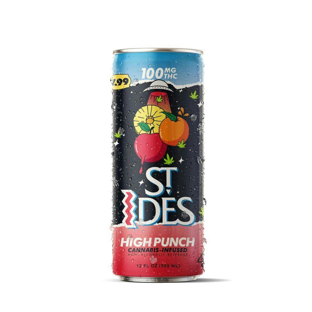 St Ides High Fruit Punch Tea 100mg