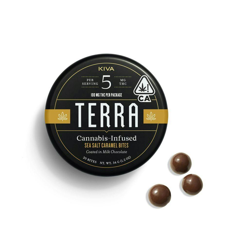 Kiva Confections: Sea Salt Caramel Terra Bites