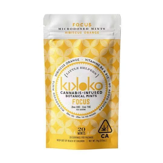 KIKOKO: Little Helpers Focus Mints