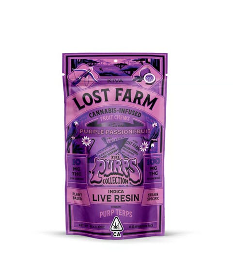 Lost Farm: The Purps Purple Passionfruit Purp Terp Fruit Chews