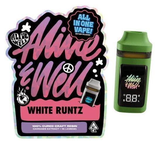 ALIVE & WELL: White Runtz