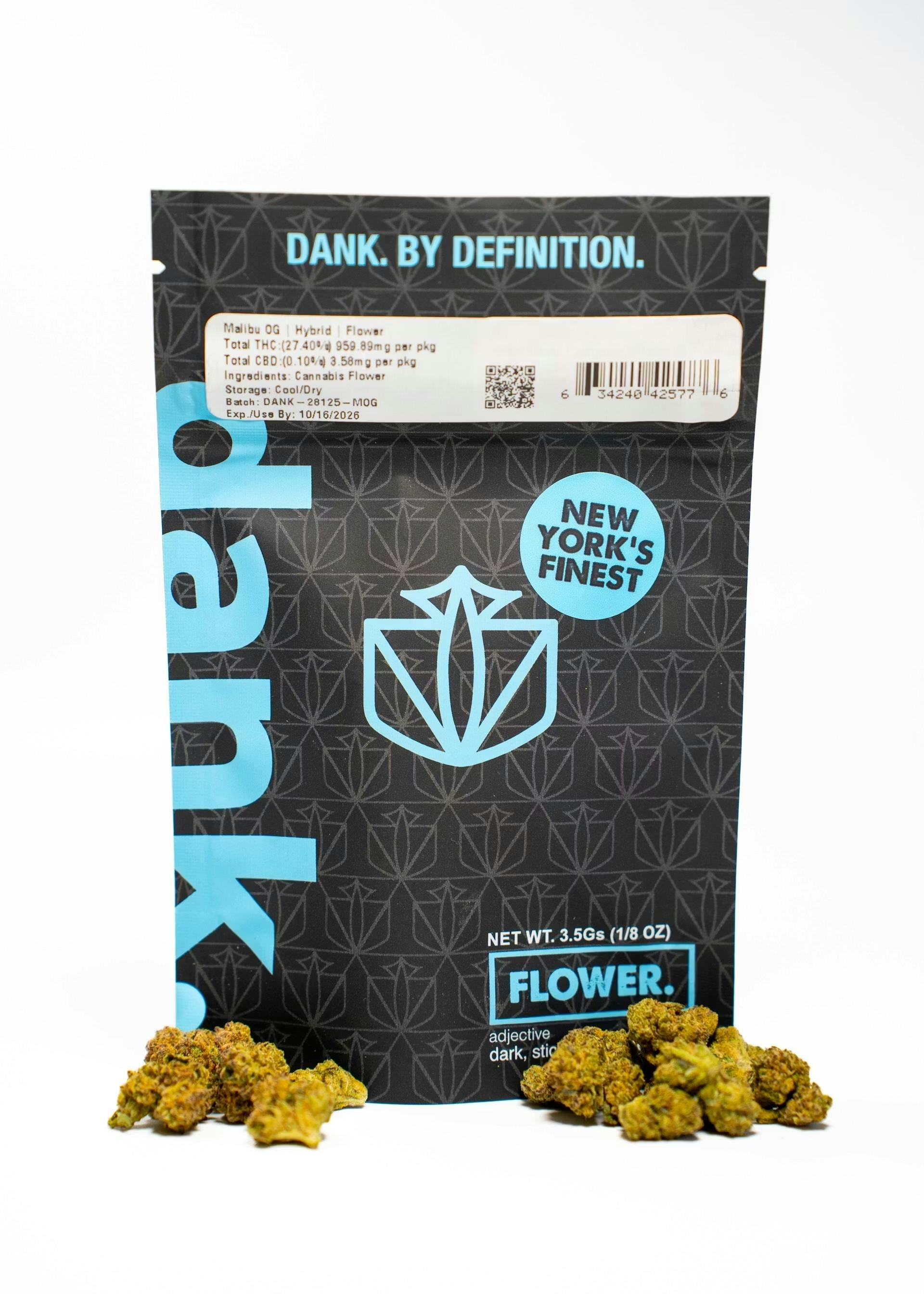 Dank | Malibu OG | Flower | 3.5g