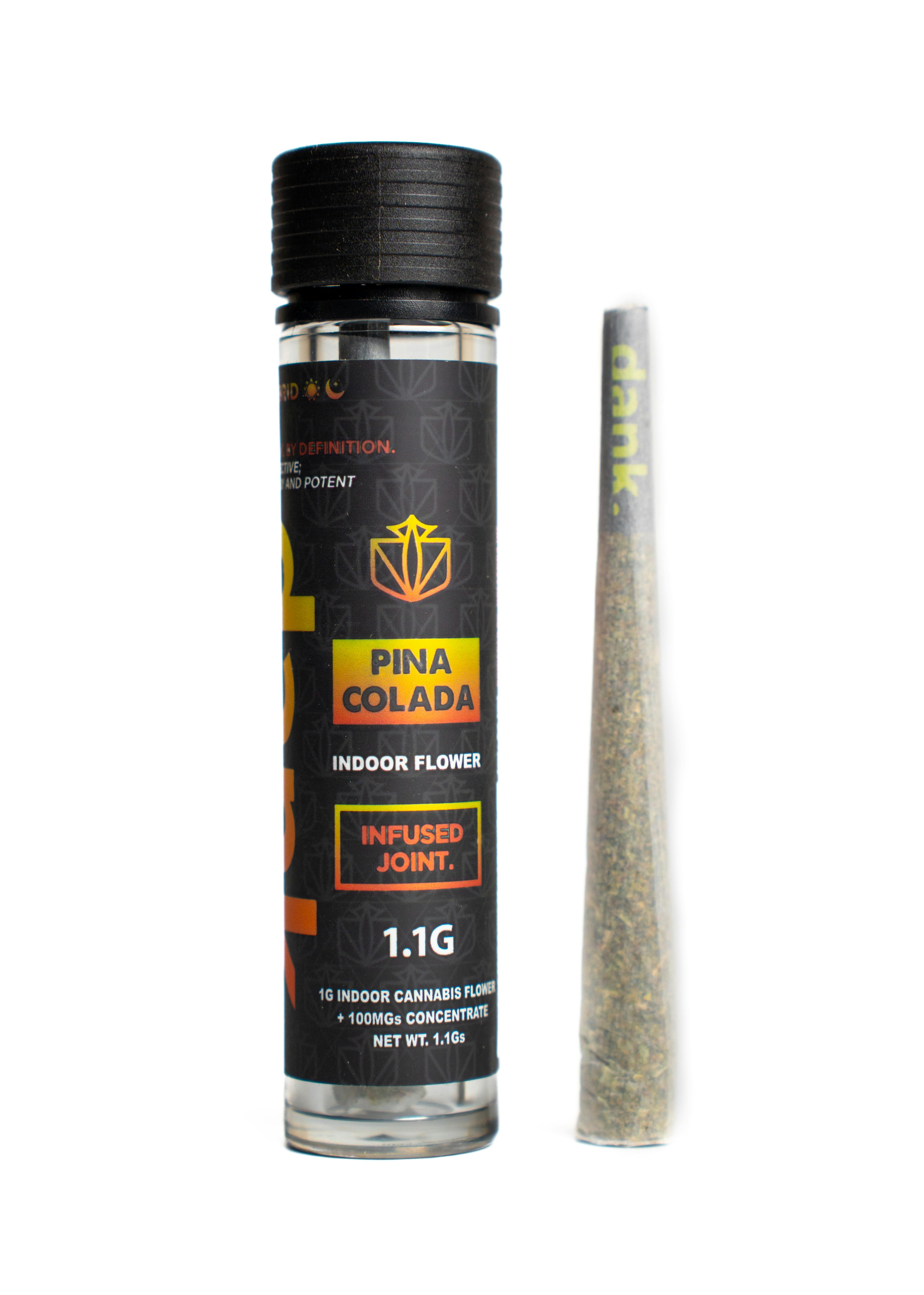 Dank | Pina Colada | Infused Pre-Roll | 1.1g
