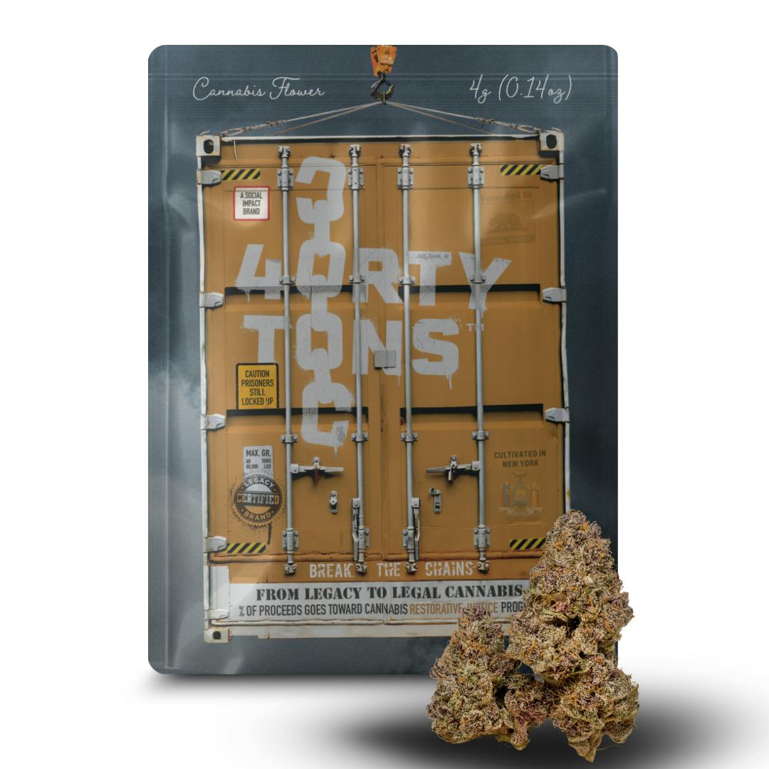 40 Tons | Clementine | Flower | 4g