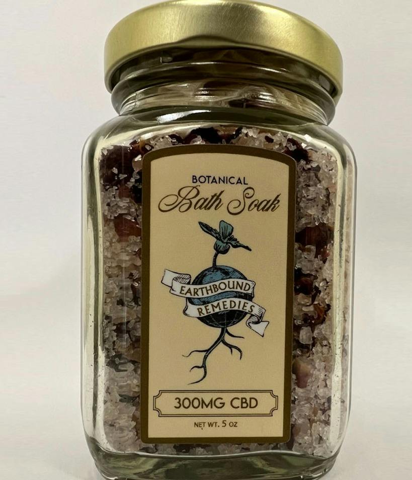 CBD Soaking Salts | Olive Oil & Fig | 200mg | Wise Owl Apothecary
