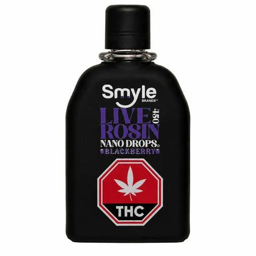 SMYLE BRANDS 450 Blackberry Live Rosin Nano Drops LTO 104g