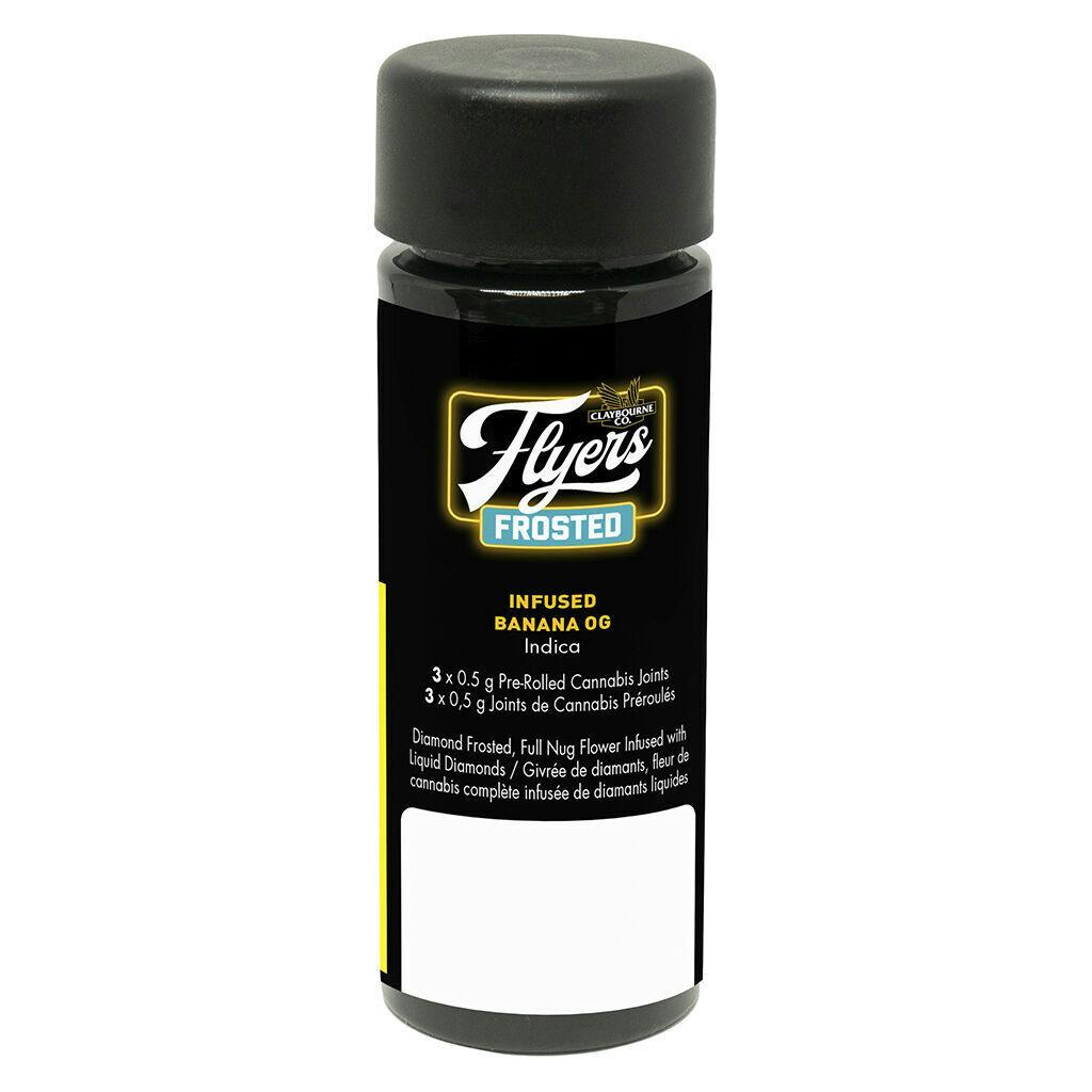 Flyers Frosted Infused Banana OG Pre-Rolls - 3x0.5g