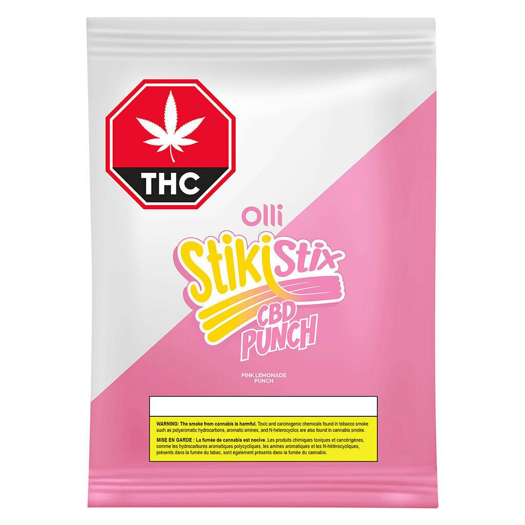 100 CBD Pink Lemonade Punch Gummy - 1 Pack