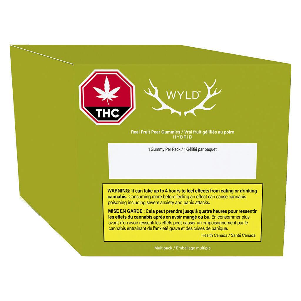 Real Fruit Pear Hybrid Gummies 1:1 THC:CBG - 10x1 Pack