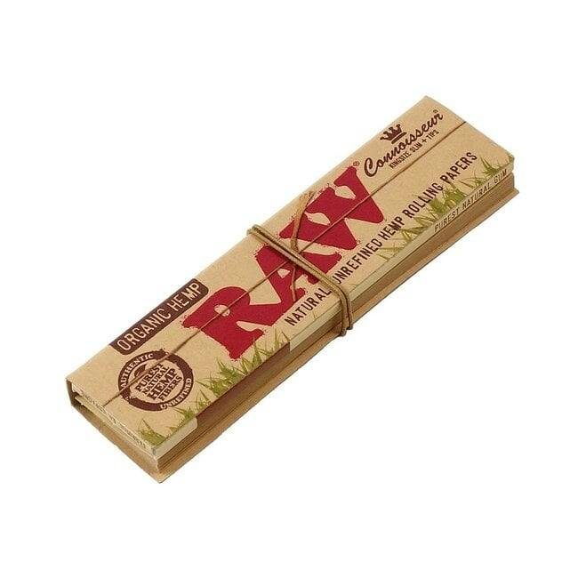 Rolling Papers + Tips - King Size Slim - Organic Hemp Connoisseur