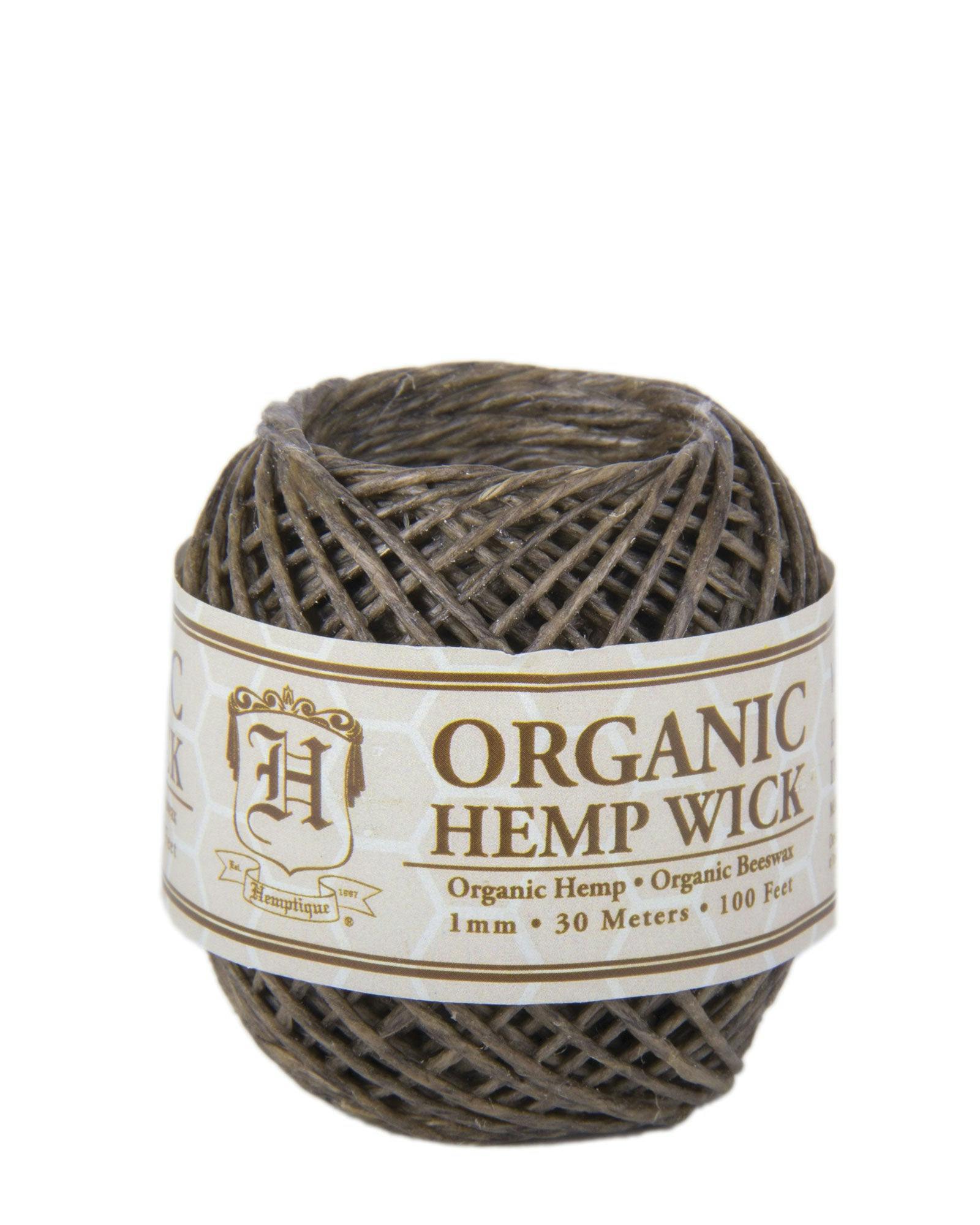 Hemp Wick - 100ft