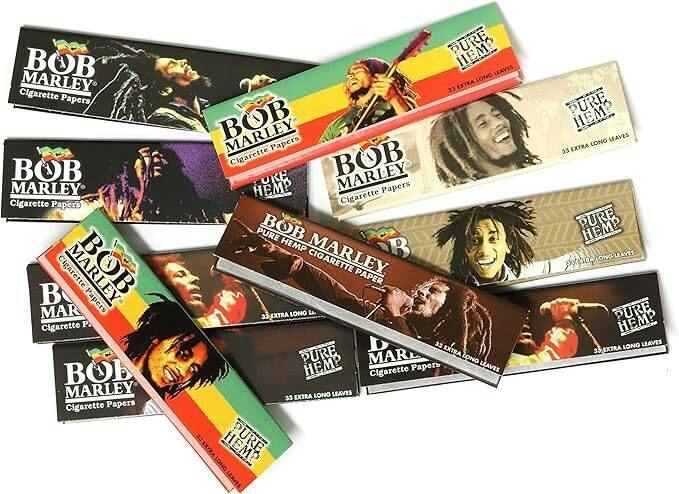 Bob Marley Pure Hemp Rolling Papers - King Size at True 802 Cannabis