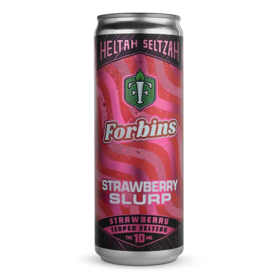 Heltah Seltzah Forbins Strawberry Slurp 10mg at True 802 Cannabis