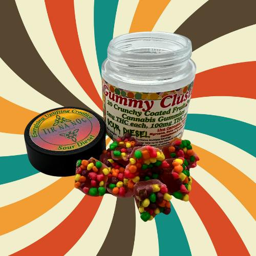 Gummy Clusters 5mg, 20pk at True 802 Cannabis