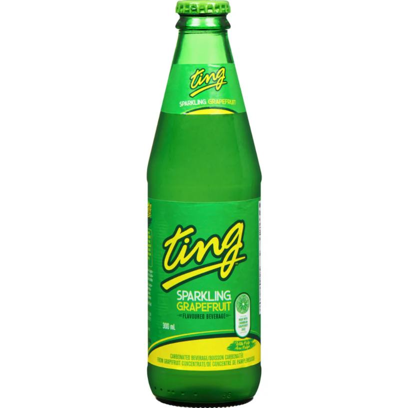 Ting Sparkling Grapefruit Drink at True 802 Cannabis