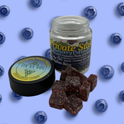 Blueberry Coriander 5mg Gummies, 20pk