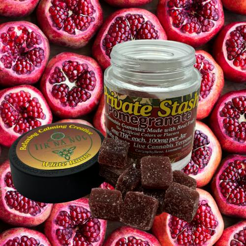 Pomegranate 5mg Gummies, 20pk