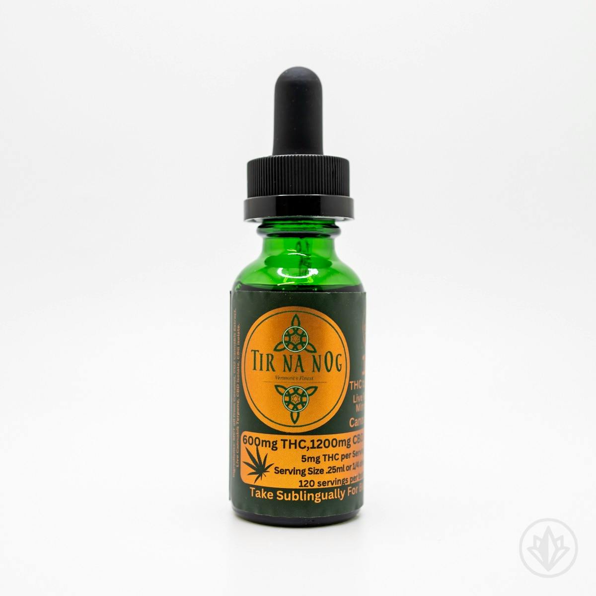 1:2:1 THC:CBD:CBG Tincture THC: 600mg, CBD: 1200mg, CBG: 600mg at True 802 Cannabis