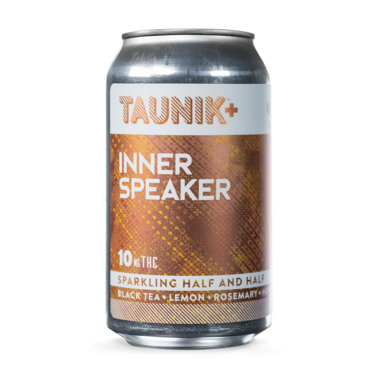 Inner Speaker Sparkling Black Tea, Lemon and Rosemary 10mg at True 802 Cannabis