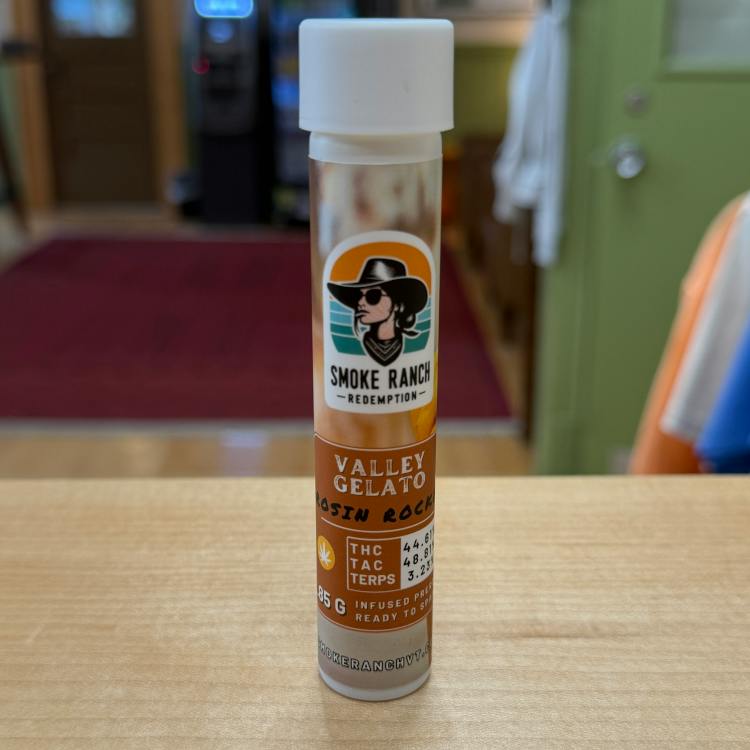 Valley Gelato, 0.85g Pre-Roll (Live Rosin Infused) at True 802 Cannabis