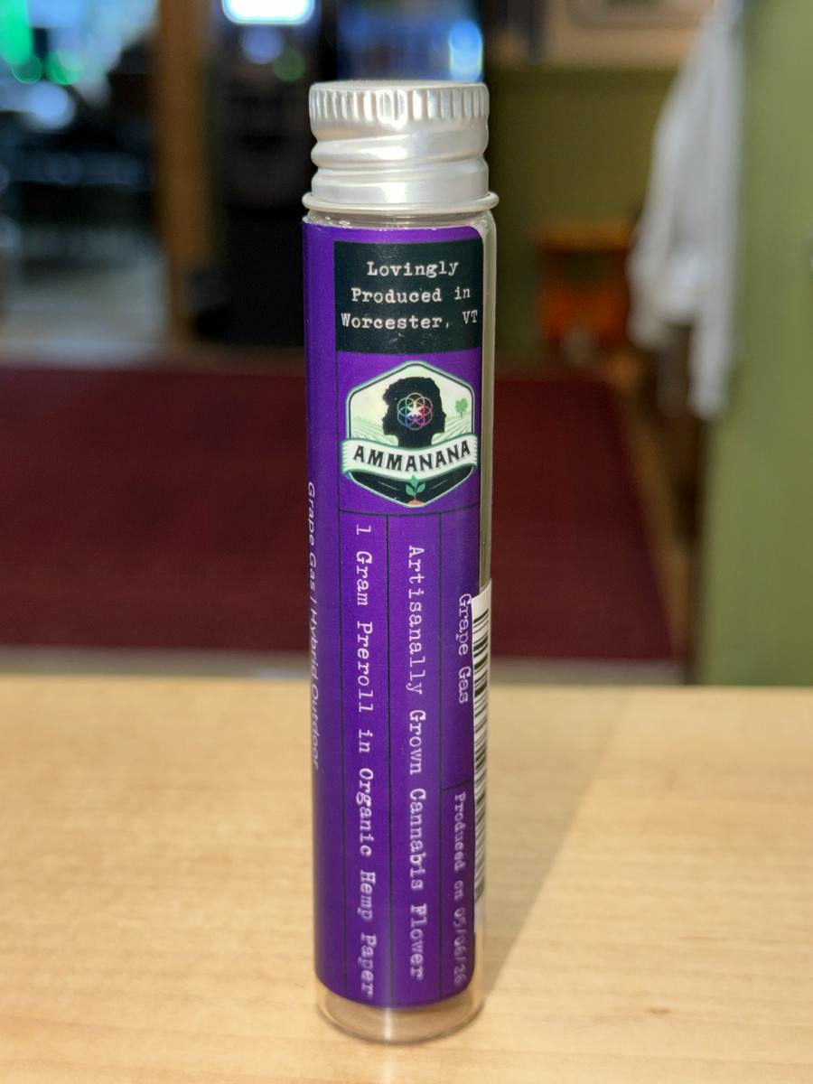 Grape Gas, 1g Pre-Roll at True 802 Cannabis