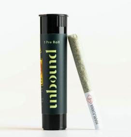 Unbound PR Golden Goat PRE-ROLL 1 G at Legit Cannabis Dispensary