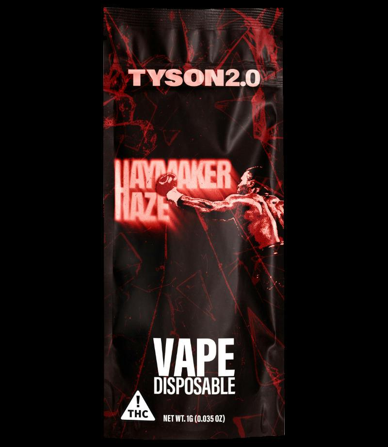 Tyson Disposable Vape 1g Haymaker Haze