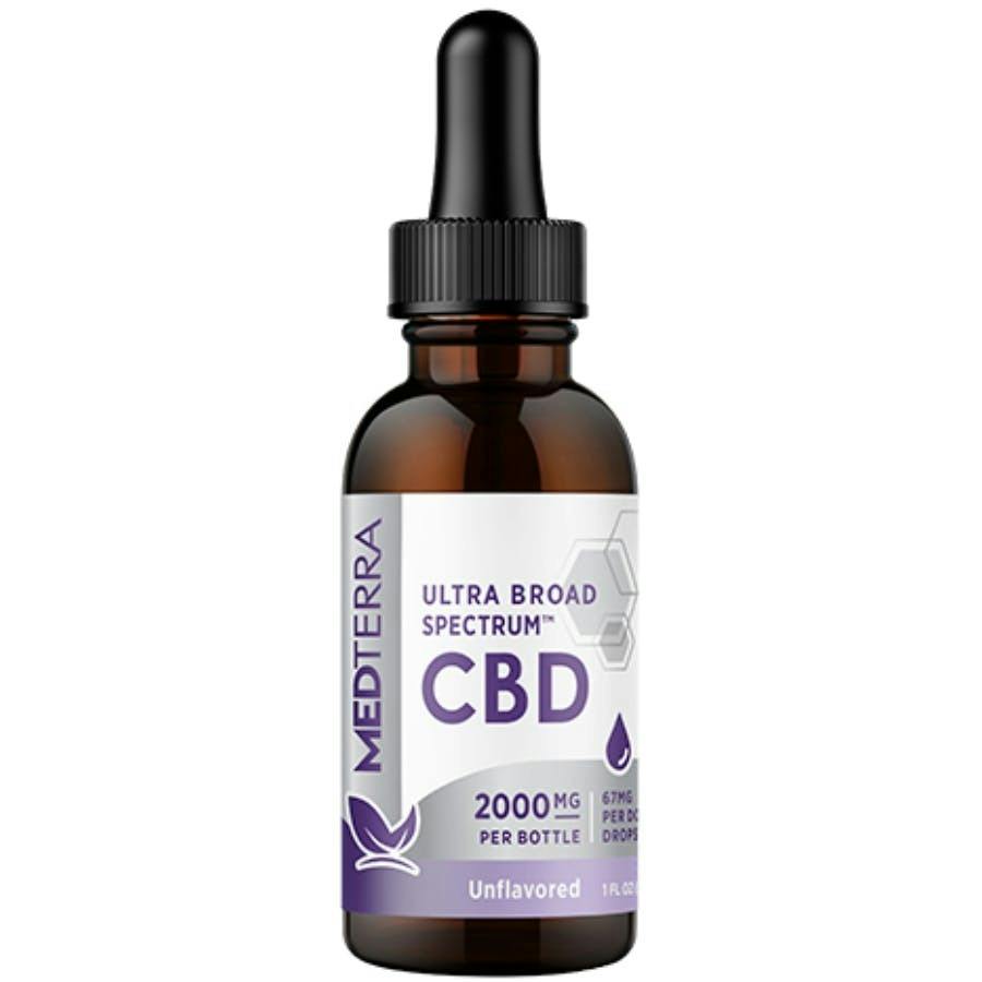 Broad Spectrum Unflavored Tincture 2000mg | Medterra