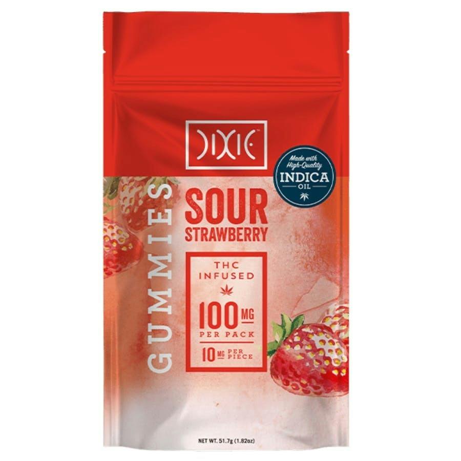 Sour Strawberry Gummies - REC | Dixie