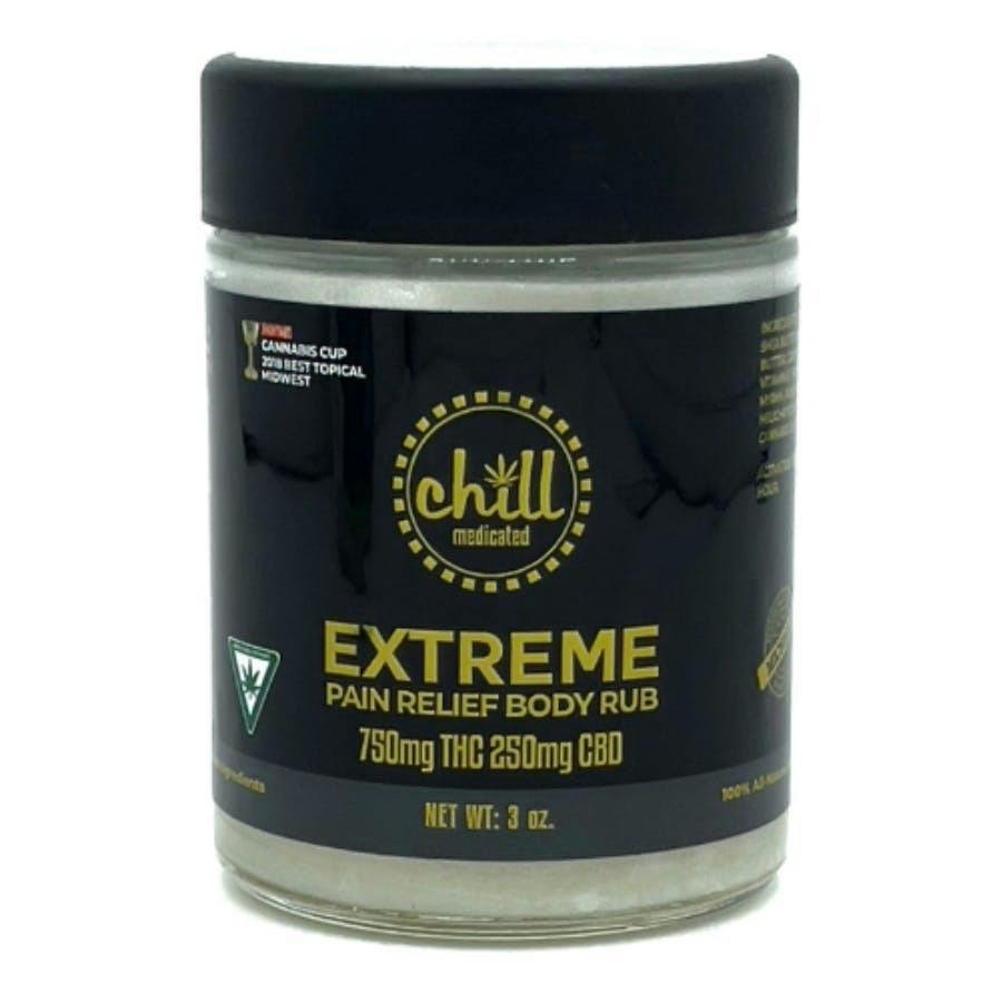 3:1 THC/CBD Extreme Body Rub - REC | Chill Medicated