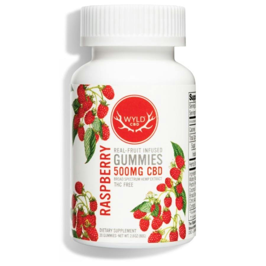 Wyld CBD Raspberry Gummies CBD