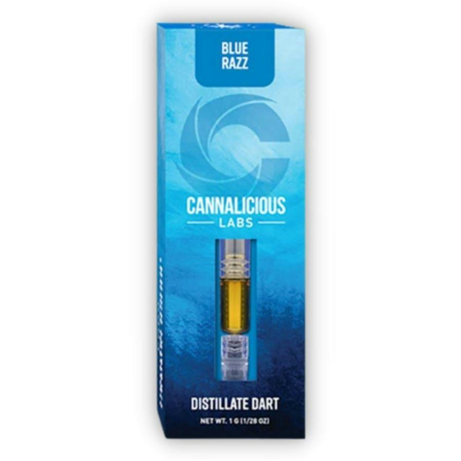 Blue Razz Distillate Dart - REC | Cannalicious