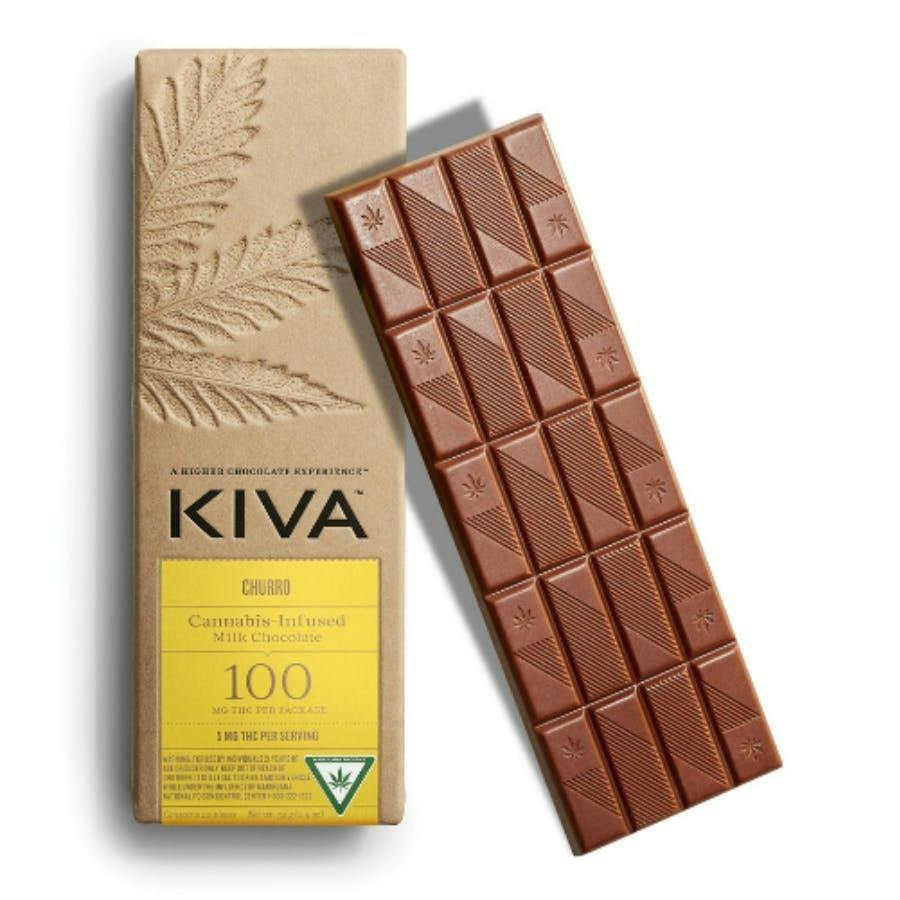 Churro Chocolate Bar 100mg - REC | Kiva