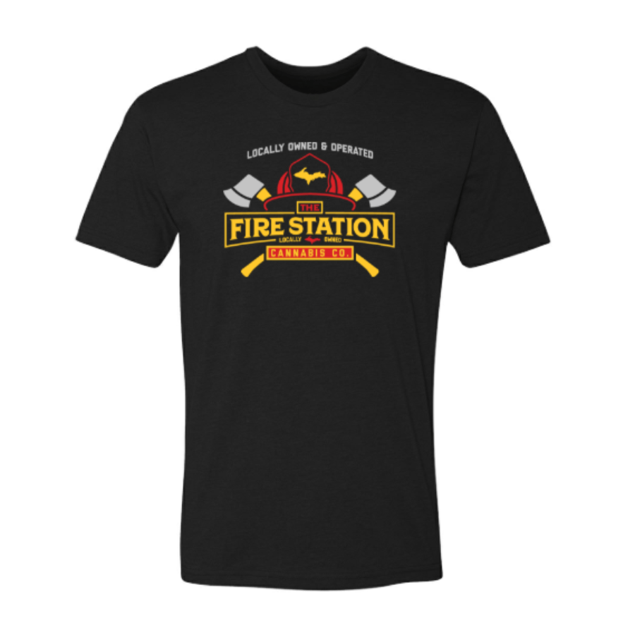 The Fire Station Black T-Shirt Unisex Medium