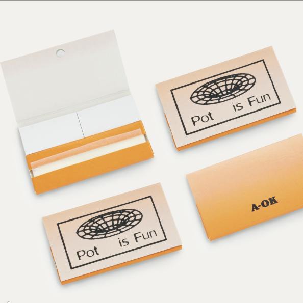 Studio AOK Pot is Fun Rolling Papers