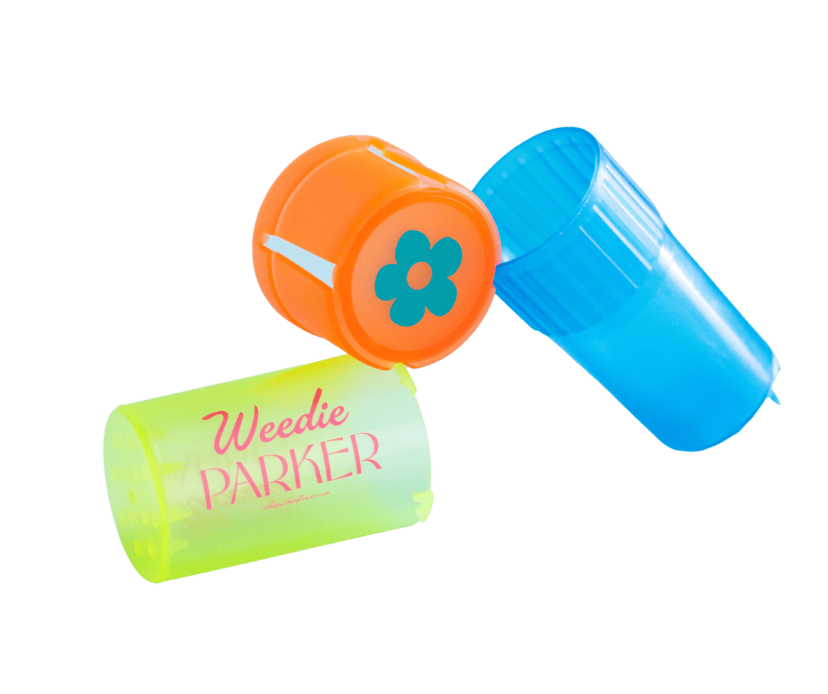 Edie Parker Yellow Grinder Case