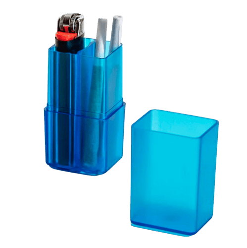 HauteBox Blue Joint and Lighter Holder