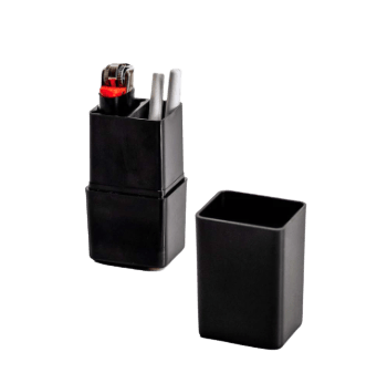 HauteBox Black Joint and Lighter Holder