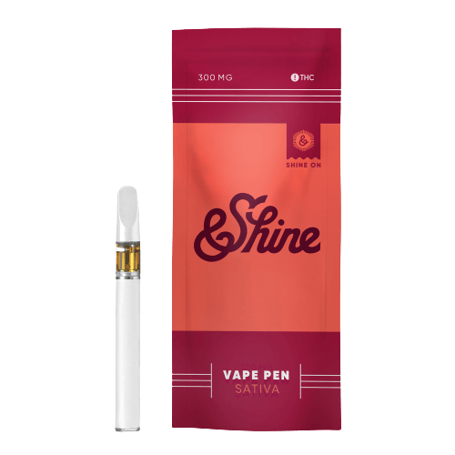 & Shine Sativa Vape Pen 300mg - Pineapple Express